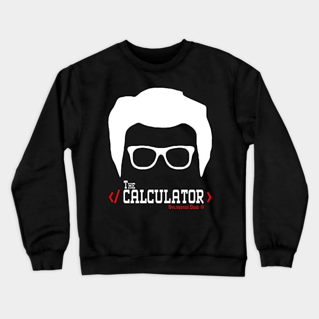 Scorpion Human Calculator by Eye Voodoo - Sly Dodd Crewneck Sweatshirt by eyevoodoo